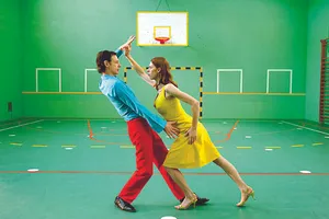 Séance ciné vélo plein air